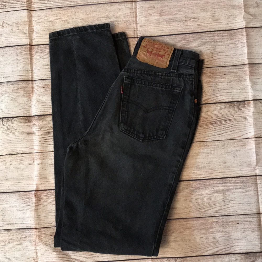Vintage button fly Levi’s 544 on inside top button L3